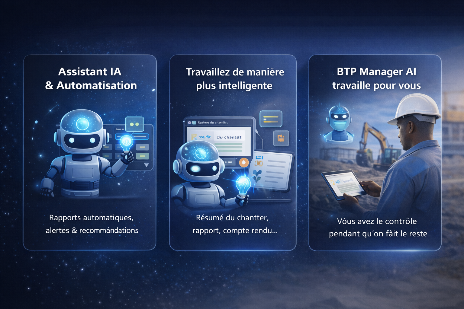 IA & Automatisation BTP Manager AI
