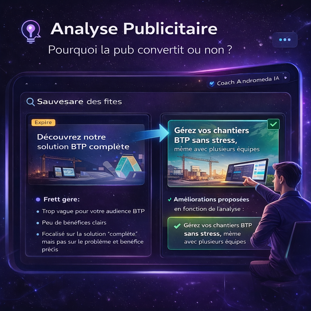 Analyse Publicitaire Meta Andromeda AI