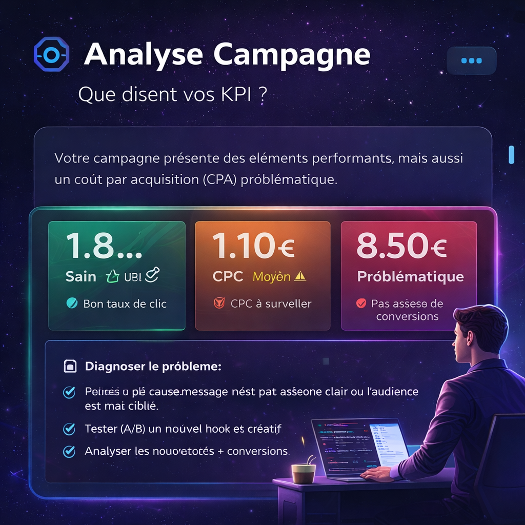 Analyse Campagne Meta Andromeda AI