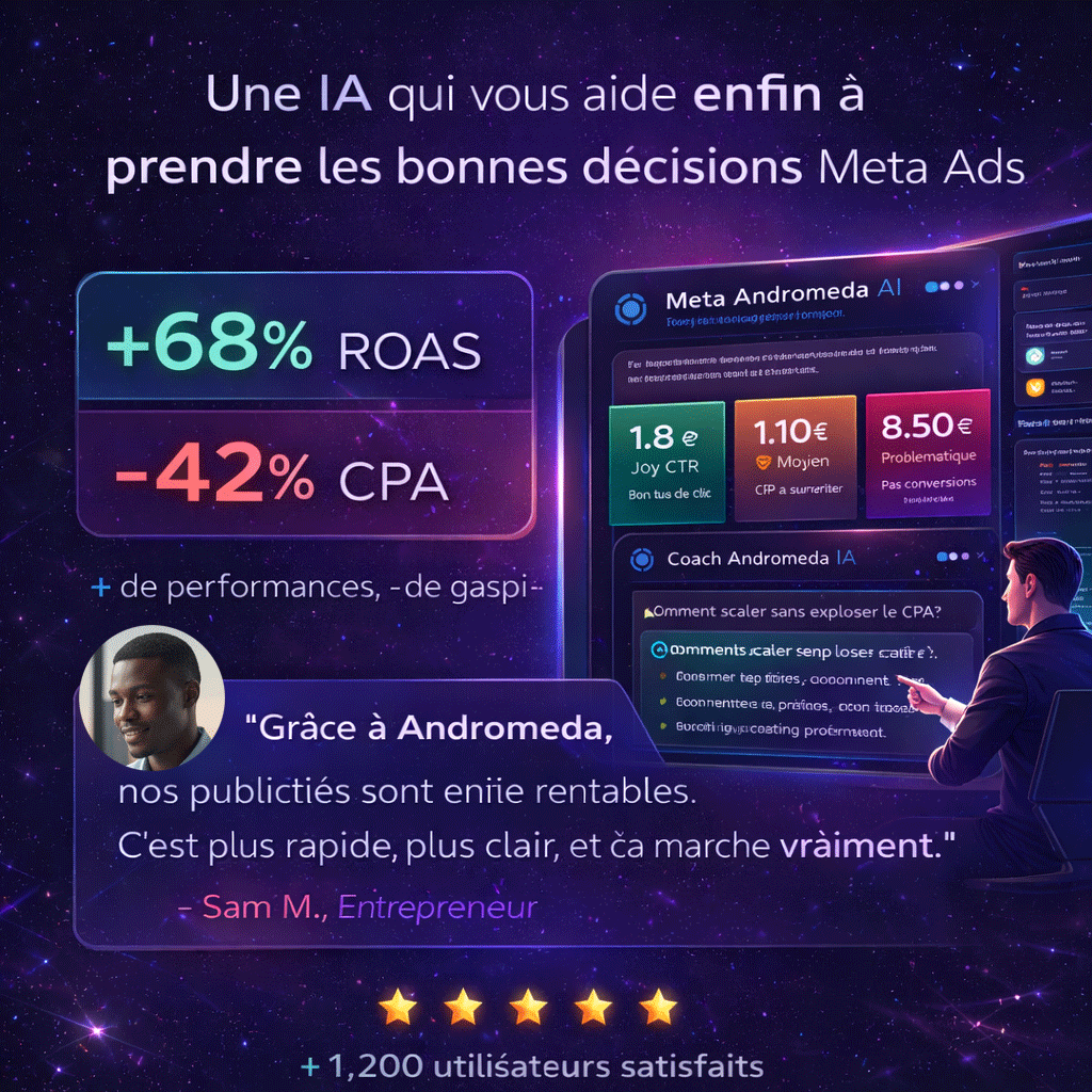 Témoignages Meta Andromeda AI