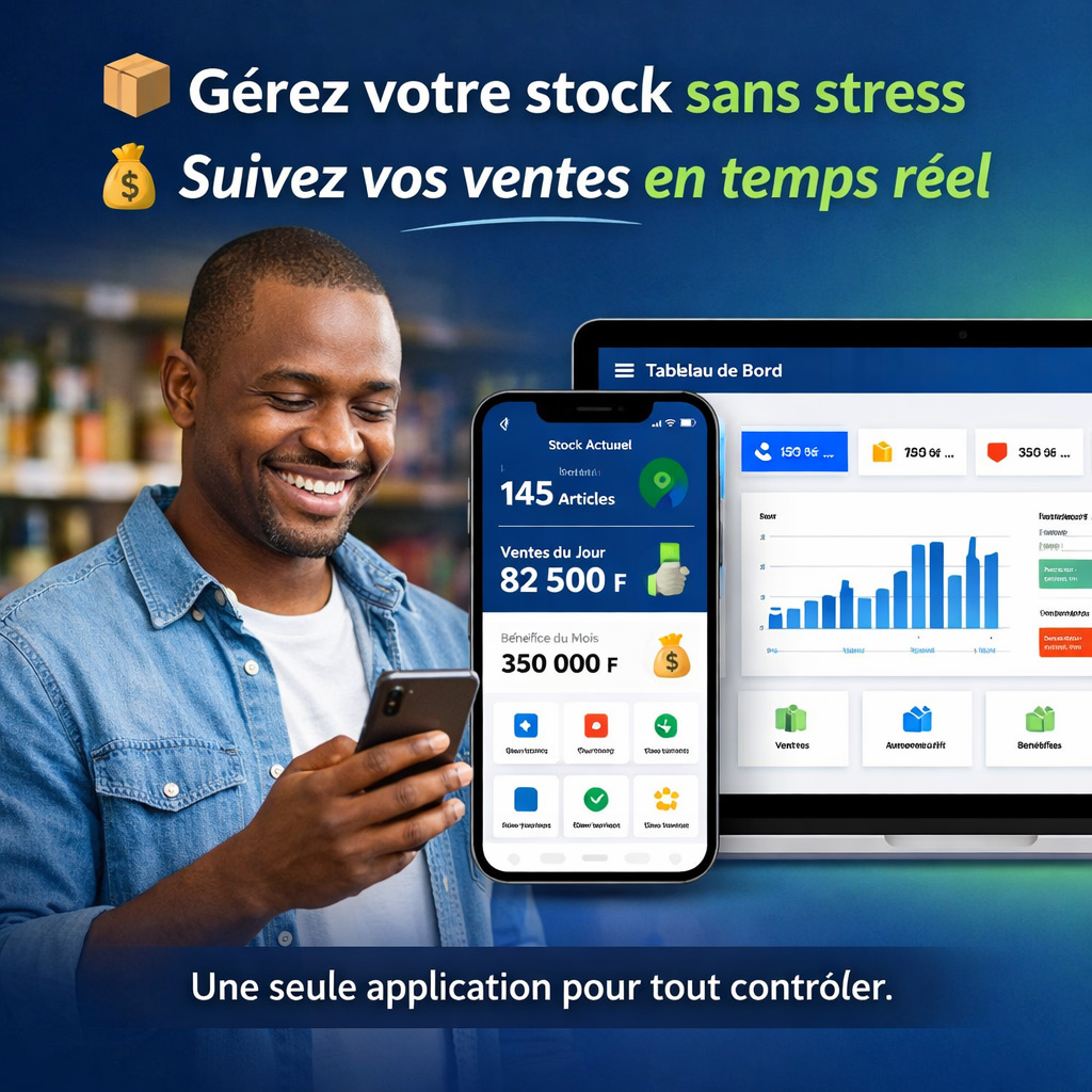 Visuel principal de Gestion Stock & Commerce