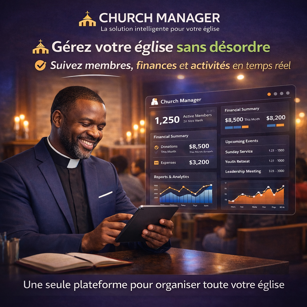 Gérez votre église en toute simplicité