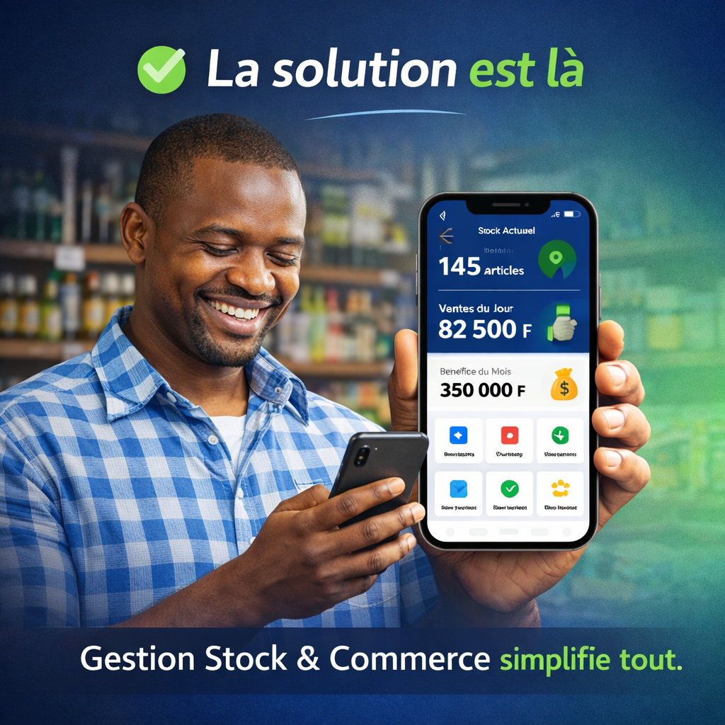 Solution simple de gestion de stock pour commerçants